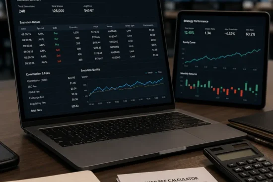 Execution Only Broker Fees for Active Traders